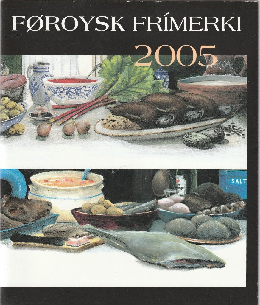 Postzegels Faeröer, Jaarmap 2005 postfris. Zie afbeelding., Ophalen of Verzenden, Denemarken, Postfris