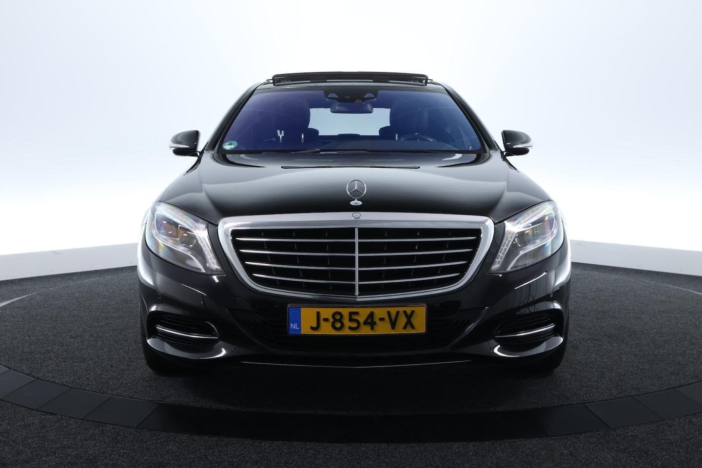 Mercedes-Benz S-klasse 500 4Matic Prestige |PANO|CAMERA|LEDE, Auto's, Gebruikt, Panoramadak, Zwart, Bedrijf