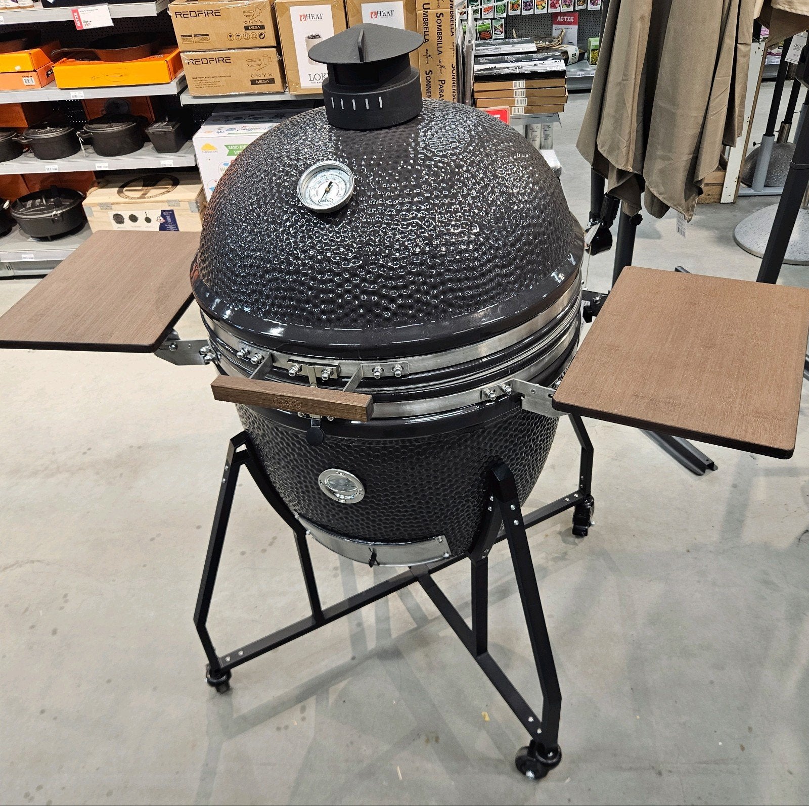 Grizzly Grills Kamado Elite XL, Ophalen, Zo goed als nieuw, Grizzly Grills