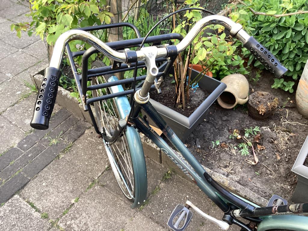 Gazelle damesfiets 28 inch handrem en terugtraprem, 53 tot 57 cm, Minder dan 10 versnellingen, Gebruikt, Velgrem