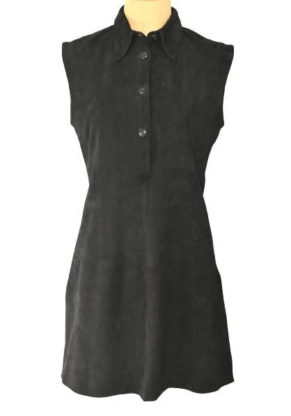 Nieuw handmade designer leren jurkje, suède jurk, Mt. M, Maat 38/40 (M), Bruin, Verzenden, Nieuw