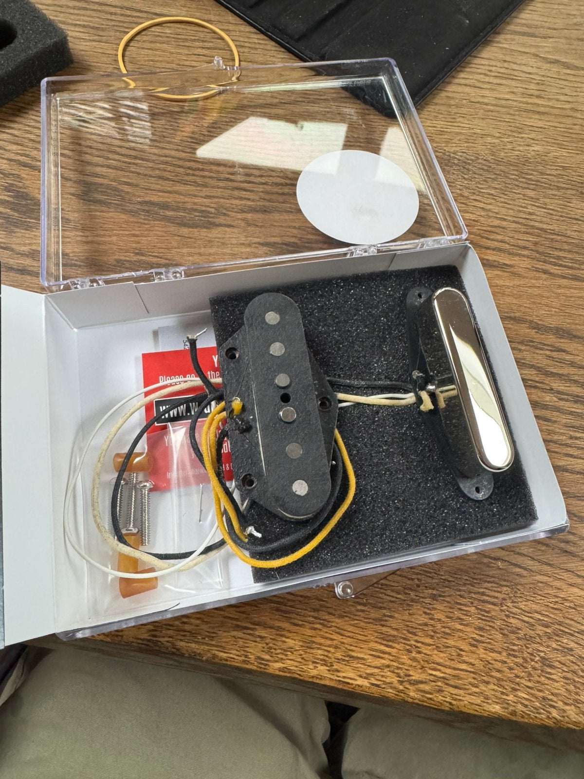 Budz boutique pickups telecaster, Ophalen of Verzenden, Zo goed als nieuw, Elektrische gitaar