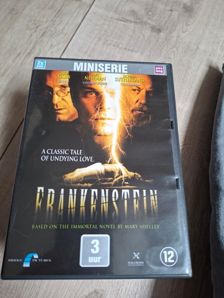 Frankenstein Miniserie DVD, Vanaf 12 jaar, Ophalen of Verzenden, Gebruikt, Overige genres