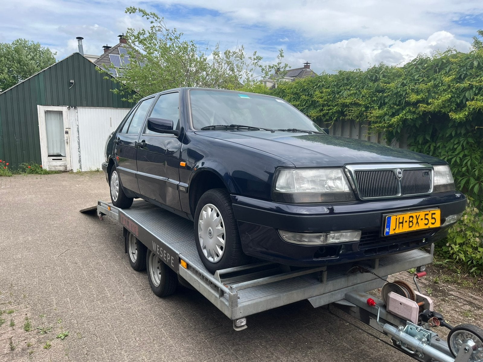 Lancia Thema 2.0 IE E2 1994 Blauw, Auto's, Lancia, Voorwielaandrijving, Thema, Stof, 4 cilinders