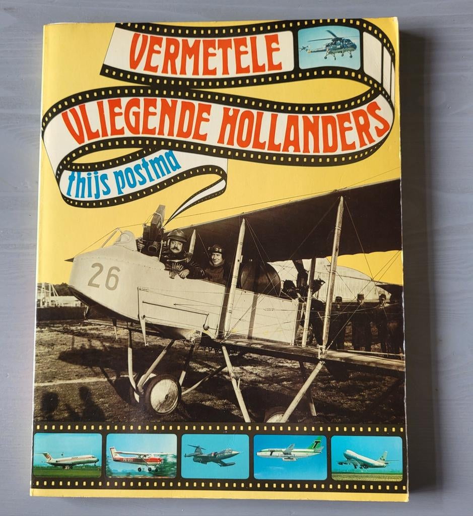 Vermetele Vliegende Hollanders. Thijs Postma., Verzamelen, Luchtvaart en Vliegtuigspotten, Gebruikt, Boek of Tijdschrift, Ophalen of Verzenden