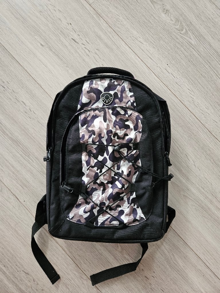 Giban - Laptop Rugzak 15.4'' Inch – Camouflage, 15 inch, Gevoerd laptopvak, Ophalen of Verzenden, Zo goed als nieuw