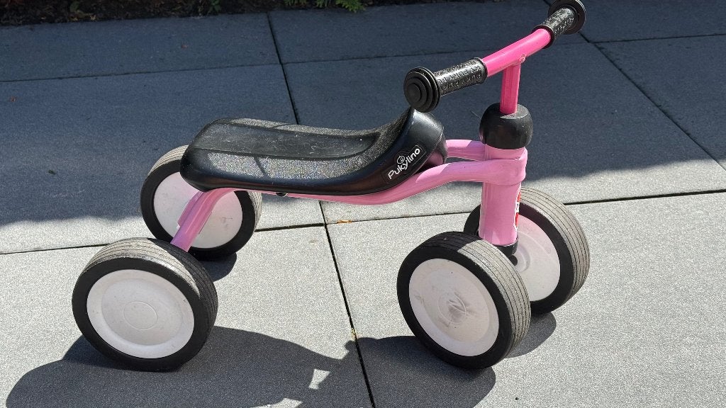 Puky Pukylino loopfiets roze (vanaf 1 jaar), Ophalen of Verzenden, Gebruikt, Loopfiets