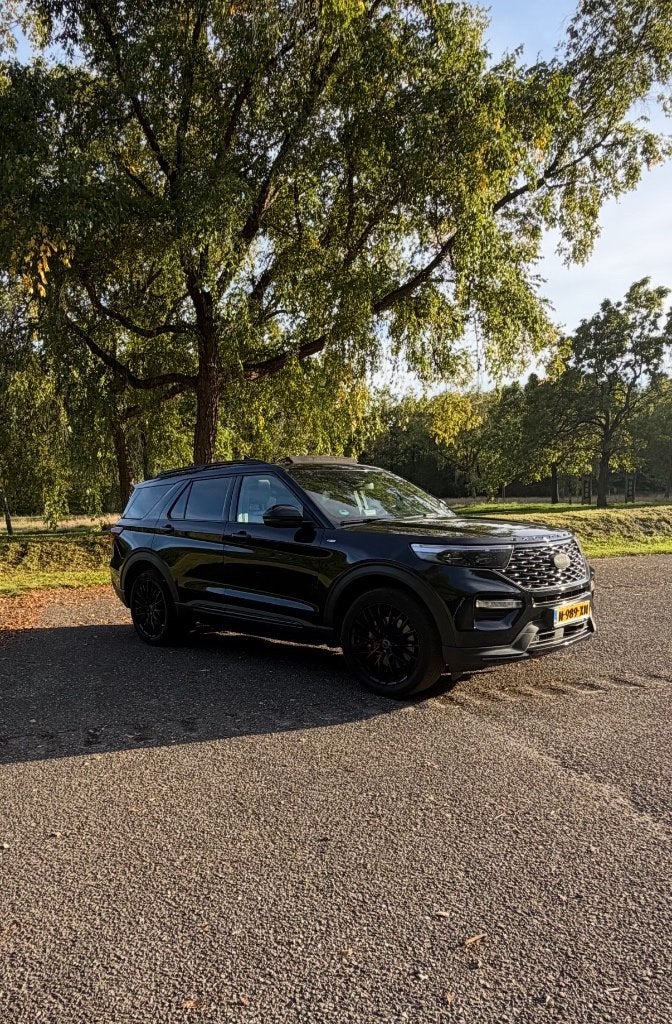 Ford Explorer 3.0 V6 Ecoboost Phev 457pk Aut 2022 Zwart, Automaat, Zwart, 2441 kg, Zwart