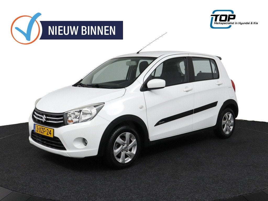 Suzuki Celerio 1.0 Exclusive (bj 2014), Auto's, Celerio, Stof, Gebruikt, Euro 6