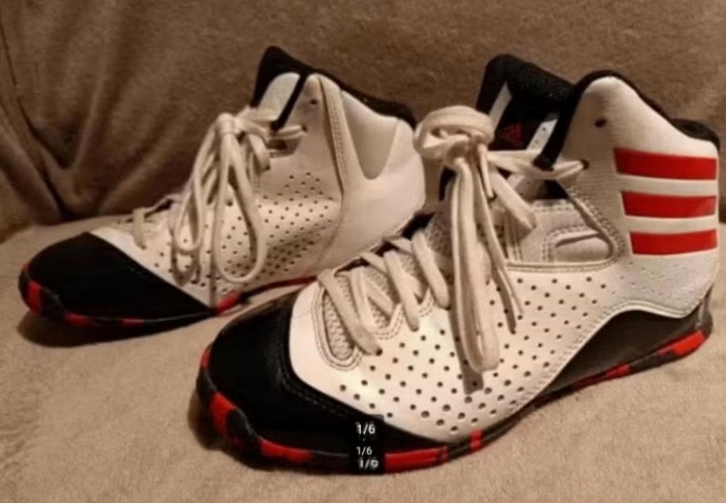 Adidas nba geofit schoenen maat 37 1/3 (23,5cm), Ophalen of Verzenden, Sneakers of Gympen, Gedragen