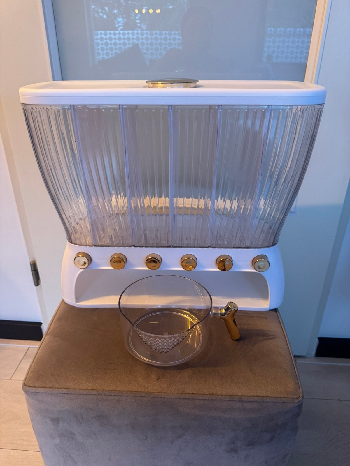 Cereal Dispenser met 5 Compartimenten, Ophalen, Gebruikt
