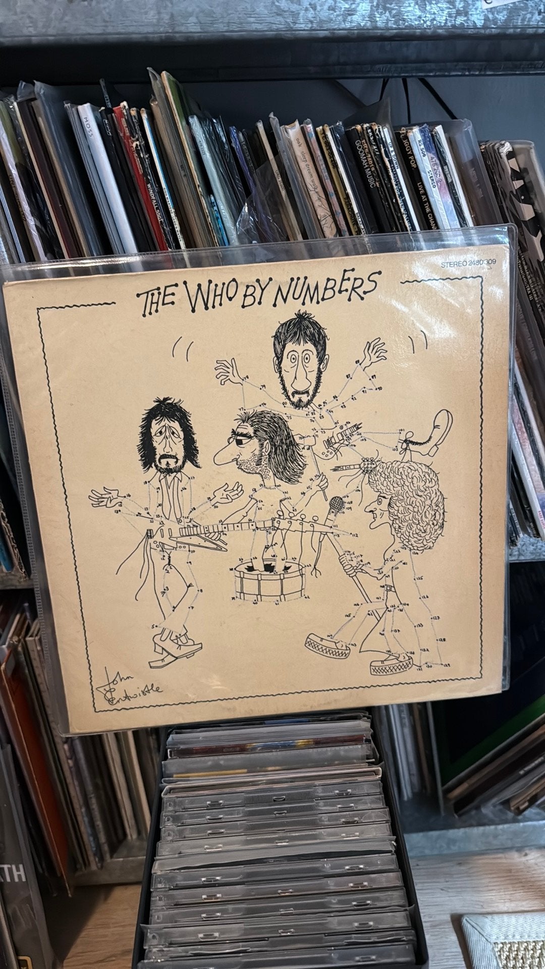 The Who - By Numbers LP, Cd's en Dvd's, Ophalen of Verzenden, Zo goed als nieuw, 12 inch, Poprock