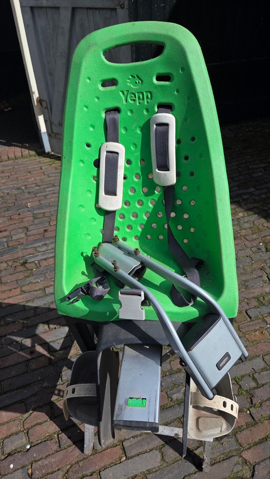 fietsstoeltje achter, Fietsen en Brommers, Achterzitje, Yepp, Ophalen, 15 t/m 25 kg