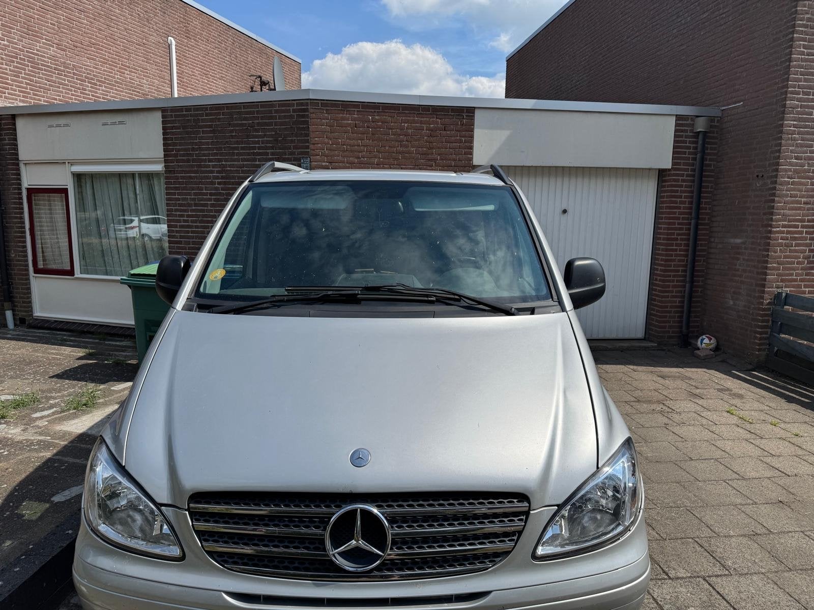 Mercedes-Benz Vito 2.1 115 CDI DC 2006, Auto's, Achterwielaandrijving, Zwart, 4 cilinders, Particulier