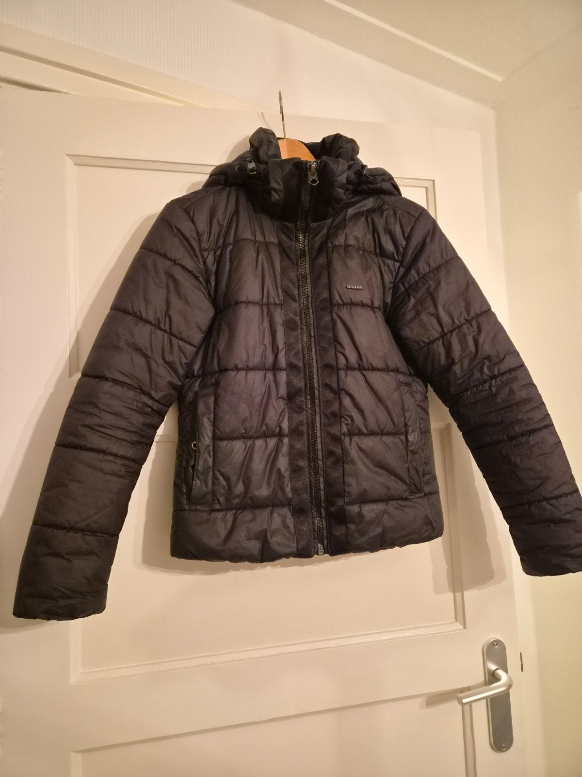 Stoere G-Star jas, maat XS, nette staat, Kleding | Dames, Zwart, Ophalen of Verzenden, Zo goed als nieuw, G-Star