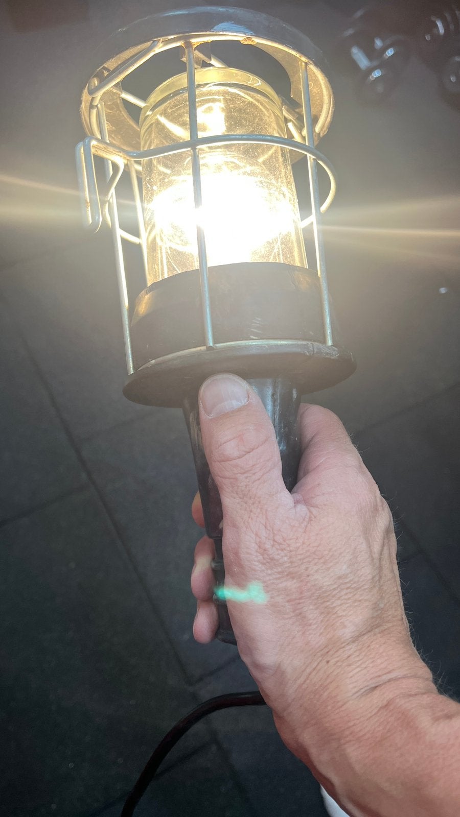 Looplamp werklqmp designlamp verlichting bouwlamp, Ophalen of Verzenden, Gebruikt