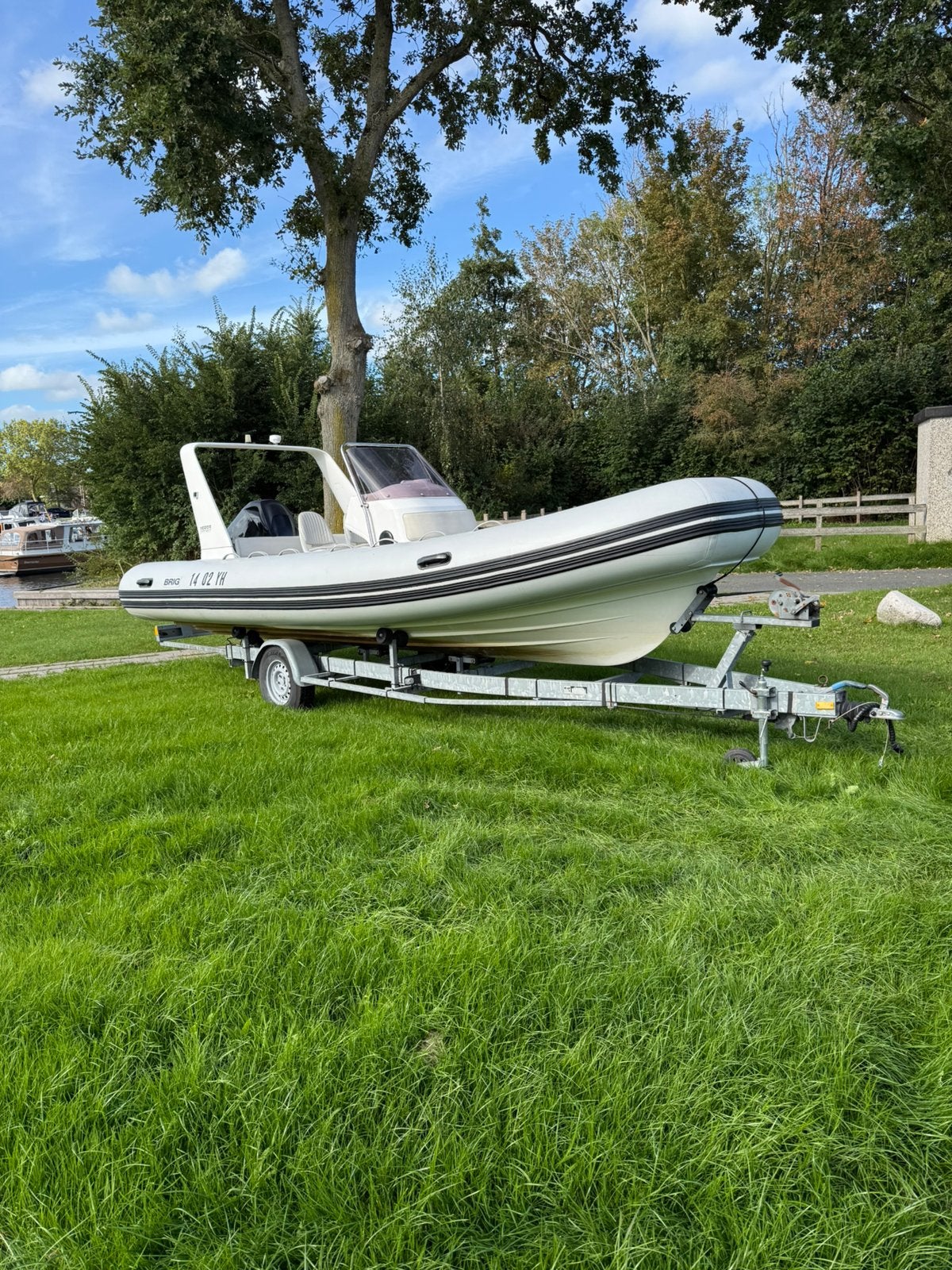 BRIG Eagle 600 Mercury 115 pk 4-takt tubes vernieuwd 2022, Ophalen, Zo goed als nieuw, Buitenboordmotor