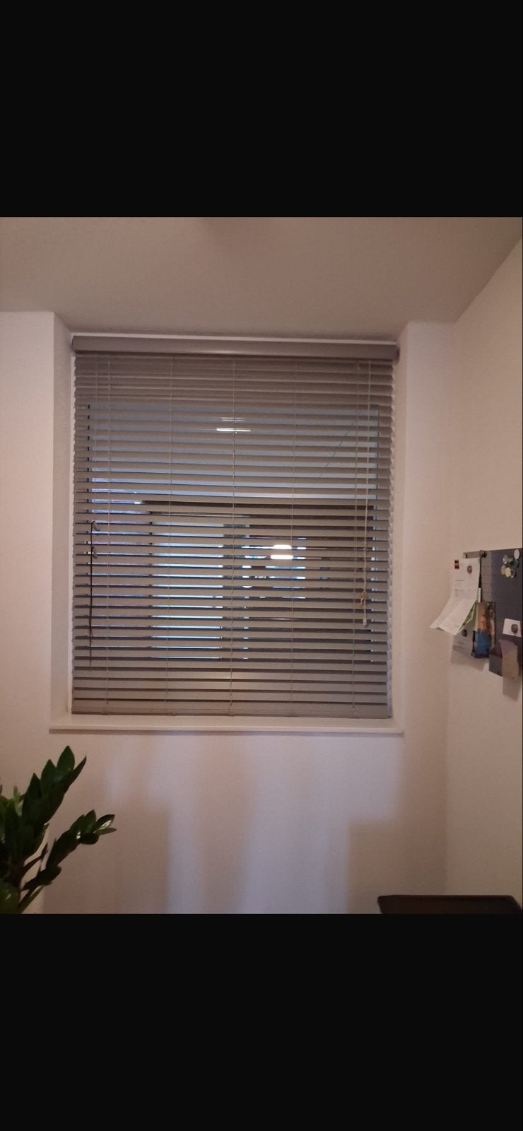 Zandkleurige Jaloezieën 140x190 cm - Zo goed als nieuw, Ophalen, 100 tot 150 cm, Beige, Zo goed als nieuw