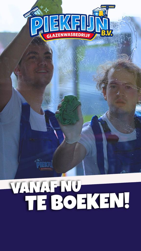 Onhandige glazenwassers De Piekfijn B.V