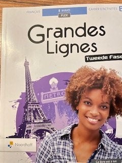 Grandes Lignes Tweede Fase Flex Havo 5, Boeken, Schoolboeken, Ophalen, Frans, Noordhoff Uitgevers, HAVO