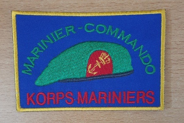 Mariniers Commando badge, Ophalen of Verzenden, Marine, Nederland, Embleem of Badge