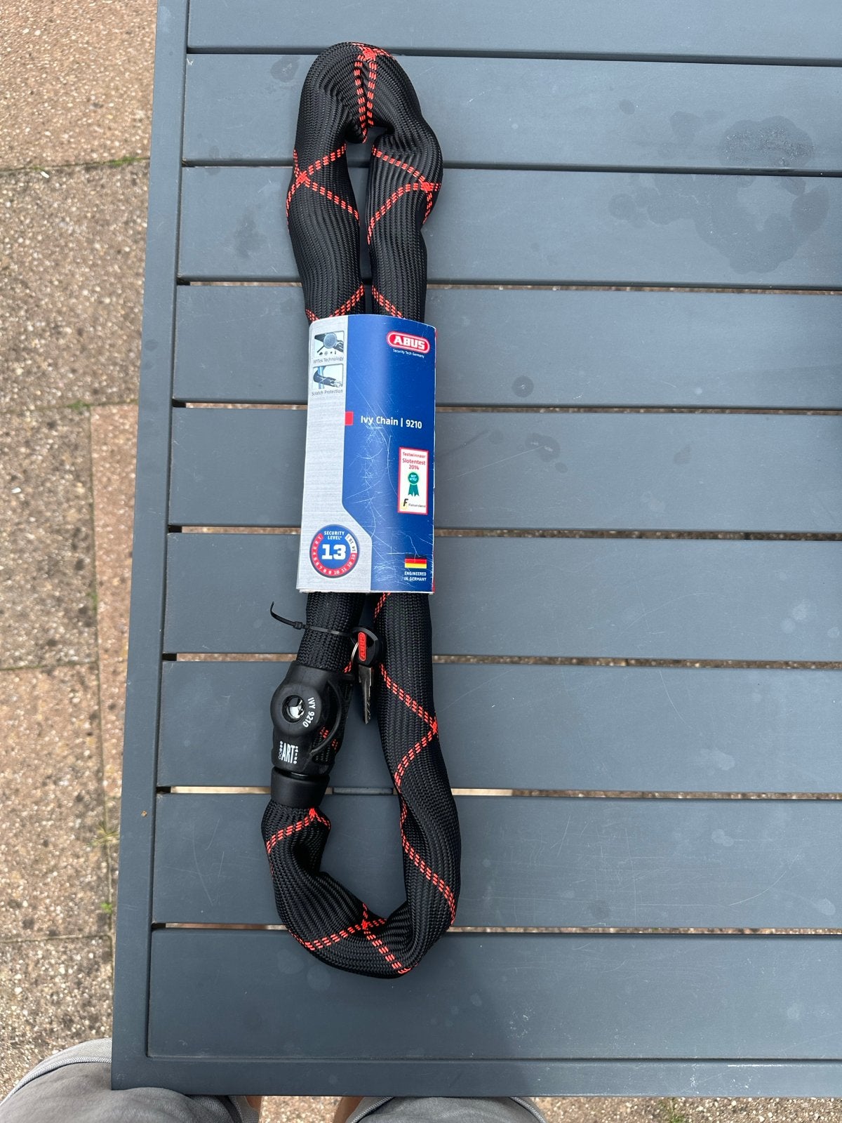 ABUS Ivy Chain 9210 Kettingslot - Veiligheidsniveau 13, Ophalen, Nieuw
