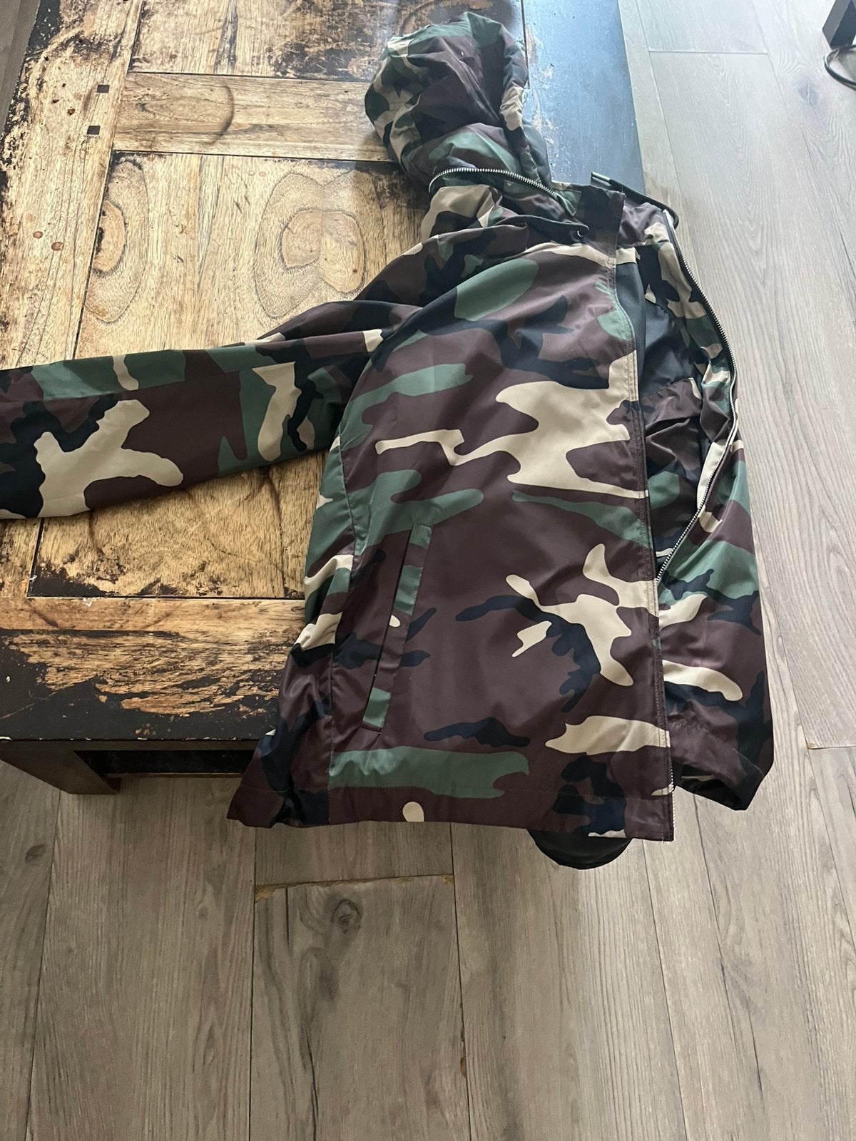 Sandro CAMO vest/jas, Ophalen of Verzenden, Zo goed als nieuw, Groen