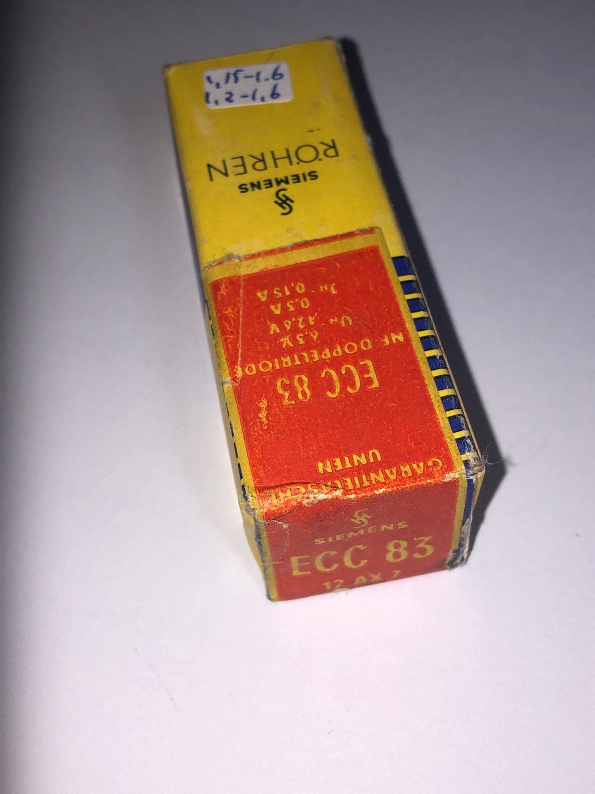 SIEMENS NOS ECC83 buis, getest op Avo163, Ophalen of Verzenden