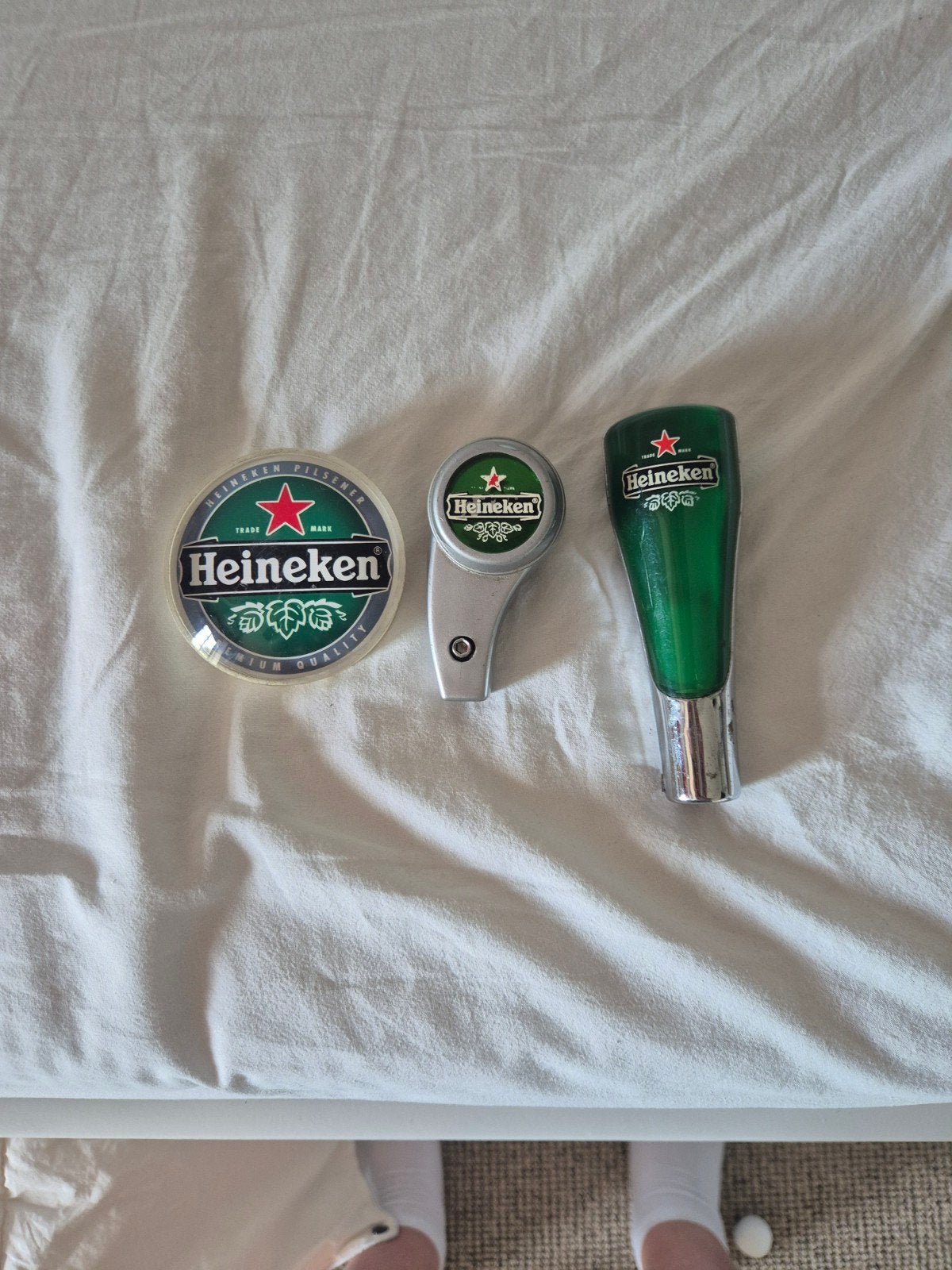 Heineken taphendels en taplens, Verzamelen, Ophalen of Verzenden