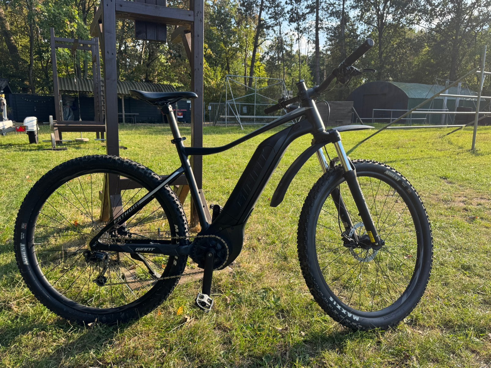 Electrische Giant fathom mountainbike ZGAN, Ophalen, Giant, Zo goed als nieuw, 51 tot 55 cm