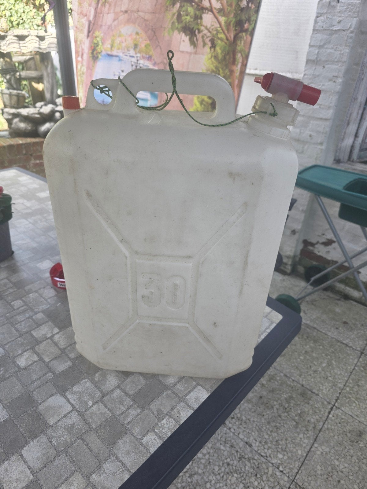 Jerrycan 30 liter voor schoon water, Ophalen of Verzenden, Gebruikt