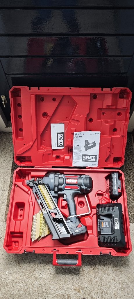 Senco F-35XP Fusion constructiespijkermachine, Ophalen of Verzenden, Nieuw, Tacker/nietmachine, Overige merken