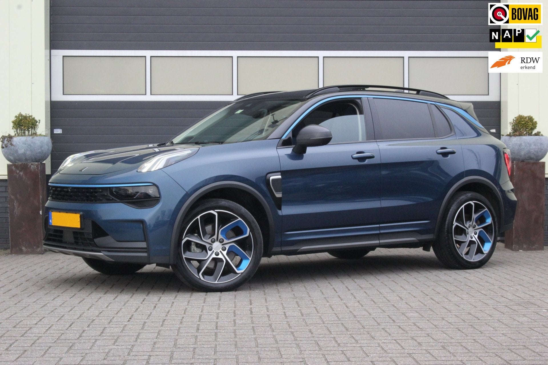 Lynk & Co 01 1.5 PHEV Plug-in hybrid | NAP | Trekhaak | Donk, Dealer onderhouden, Stof, Euro 6, Blauw