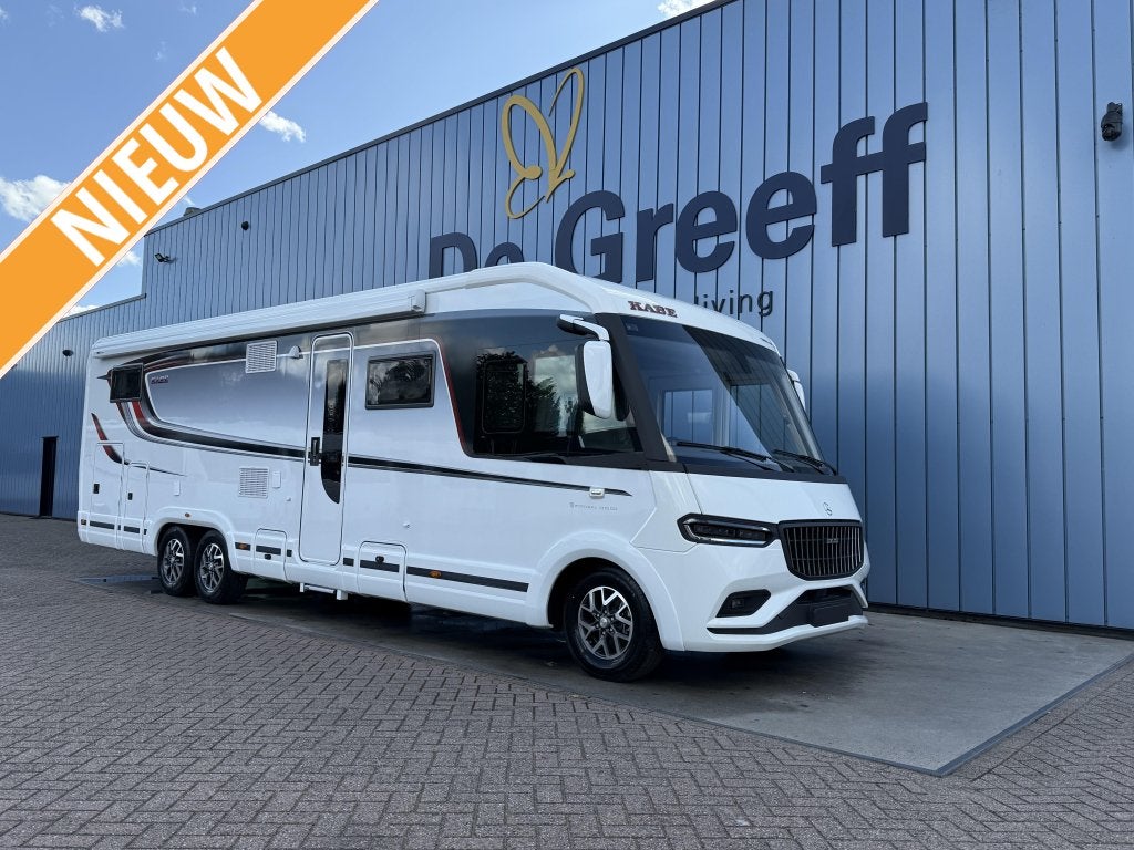 Kabe Travel Master Imperial i910 GB, Caravans en Kamperen, Campers, Luifel, Afzuigkap, 9 tot 10 meter, Bedrijf