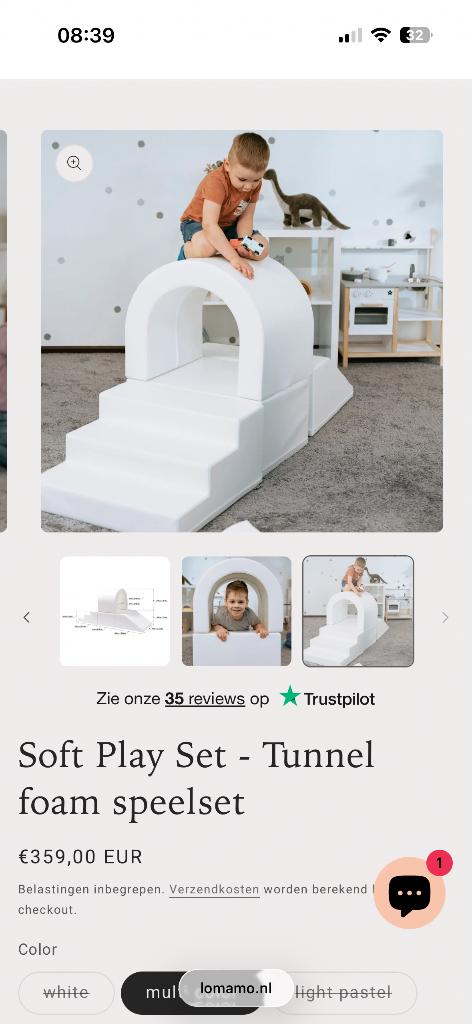 NIEUW Soft play Foam blokken IGLU, Ophalen, Nieuw, Overige typen