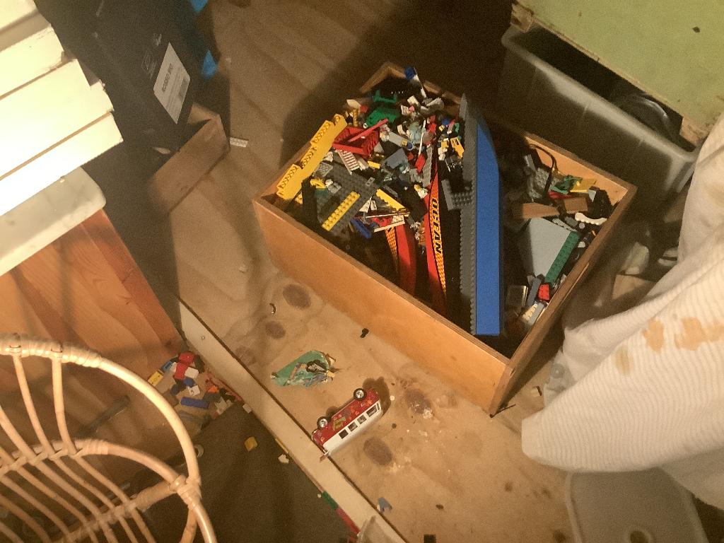 lego bak losse steentjes, Ophalen, Overige thema's, Lego, Zo goed als nieuw