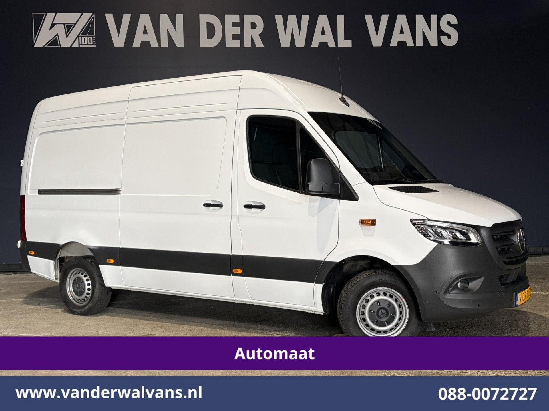 Mercedes-Benz Sprinter 317 CDI 170pk 9G-Tronic Automaat L2H2, Auto's, Automaat, Dealer onderhouden, Gebruikt, 4 cilinders