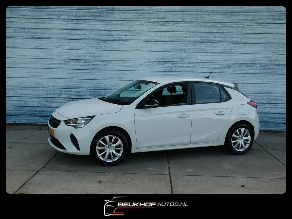 Opel Corsa-e Edition 50 kWh 27dkm Nl Airco Cruise Soh 91.4%, Auto's, 330 km, 136 pk, Gebruikt, Wit