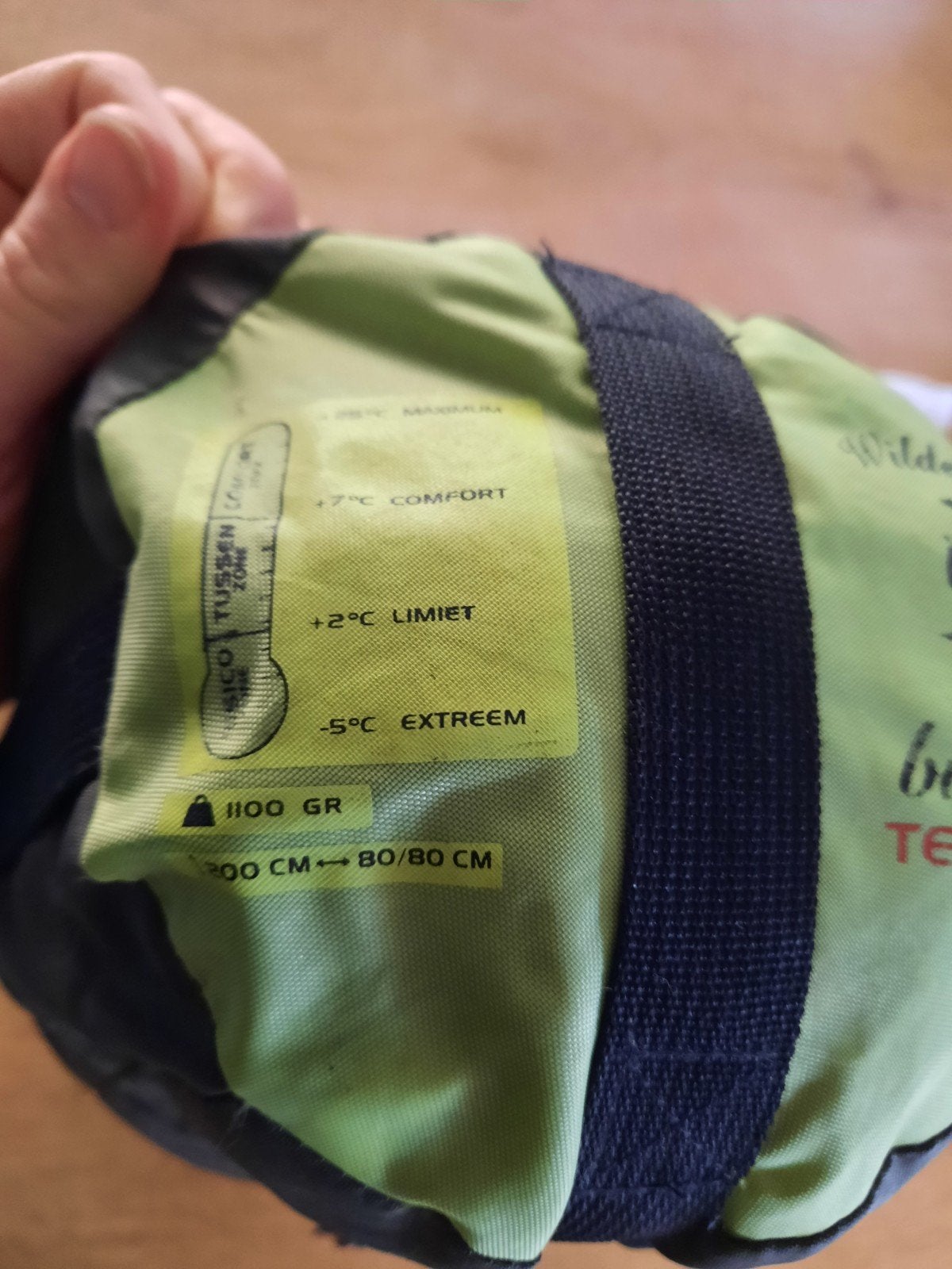 Te koop slaapzak., Caravans en Kamperen, Slaapzakken, Ophalen of Verzenden, Zo goed als nieuw