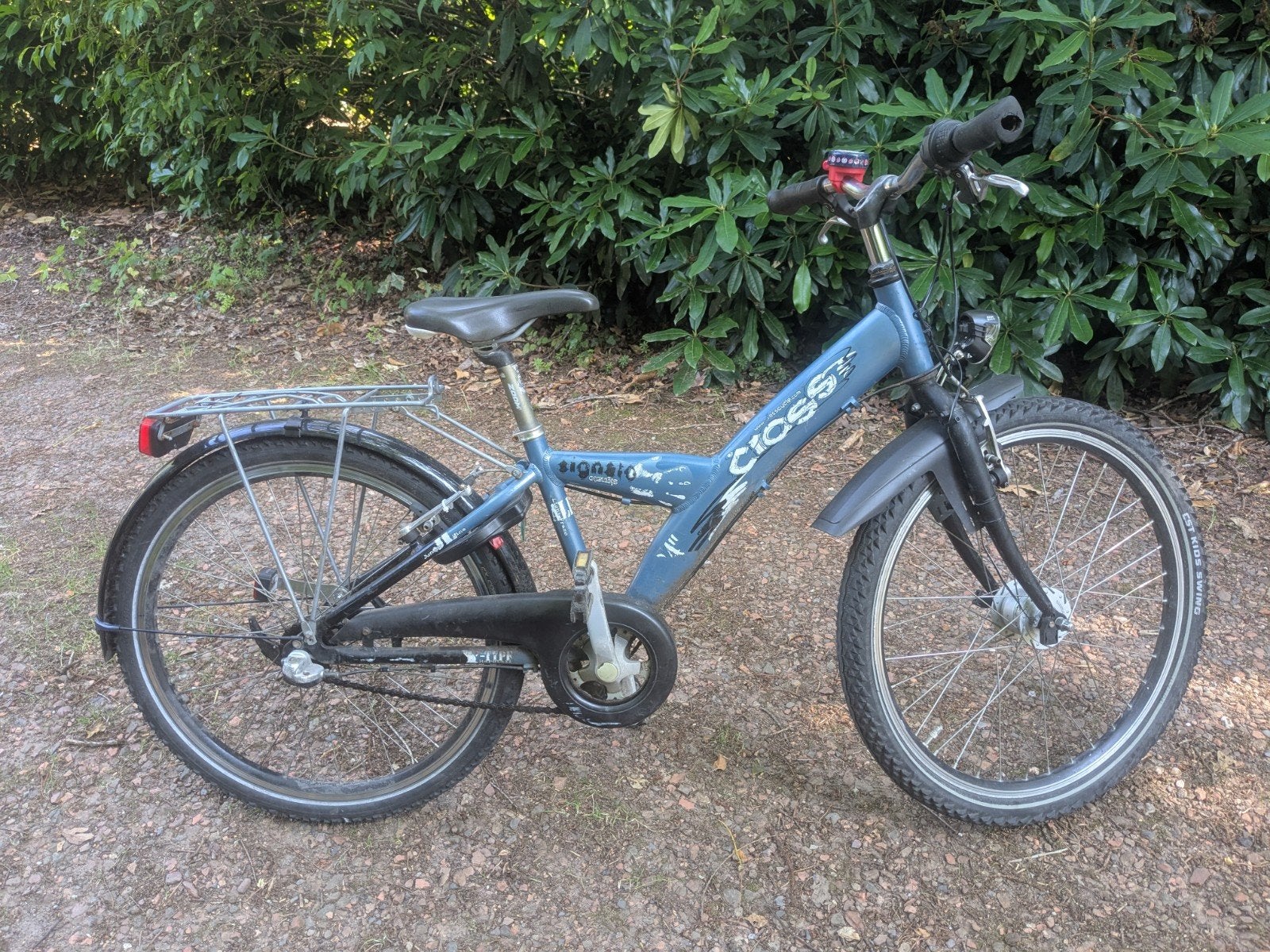 24 inch kinderfiets met 3 versnellingen en naafdynamo, Ophalen, Gebruikt, 20 inch of meer