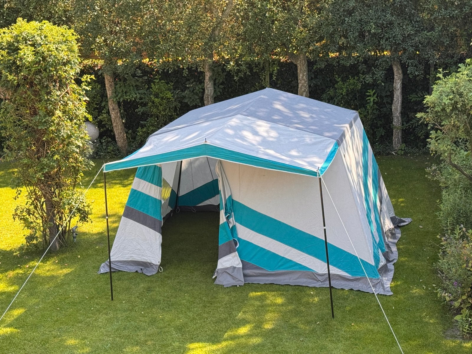 Hypercamp Varna 3 katoenen bungalowtent, Caravans en Kamperen, Tenten, Ophalen, Gebruikt, Tot en met 4