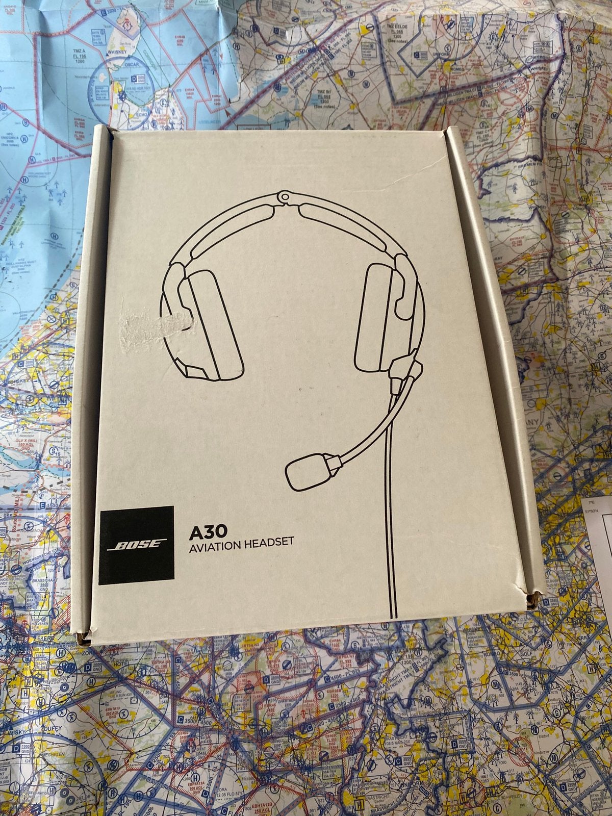 Bose A30 Headset  twin plug, Ophalen of Verzenden, Zo goed als nieuw