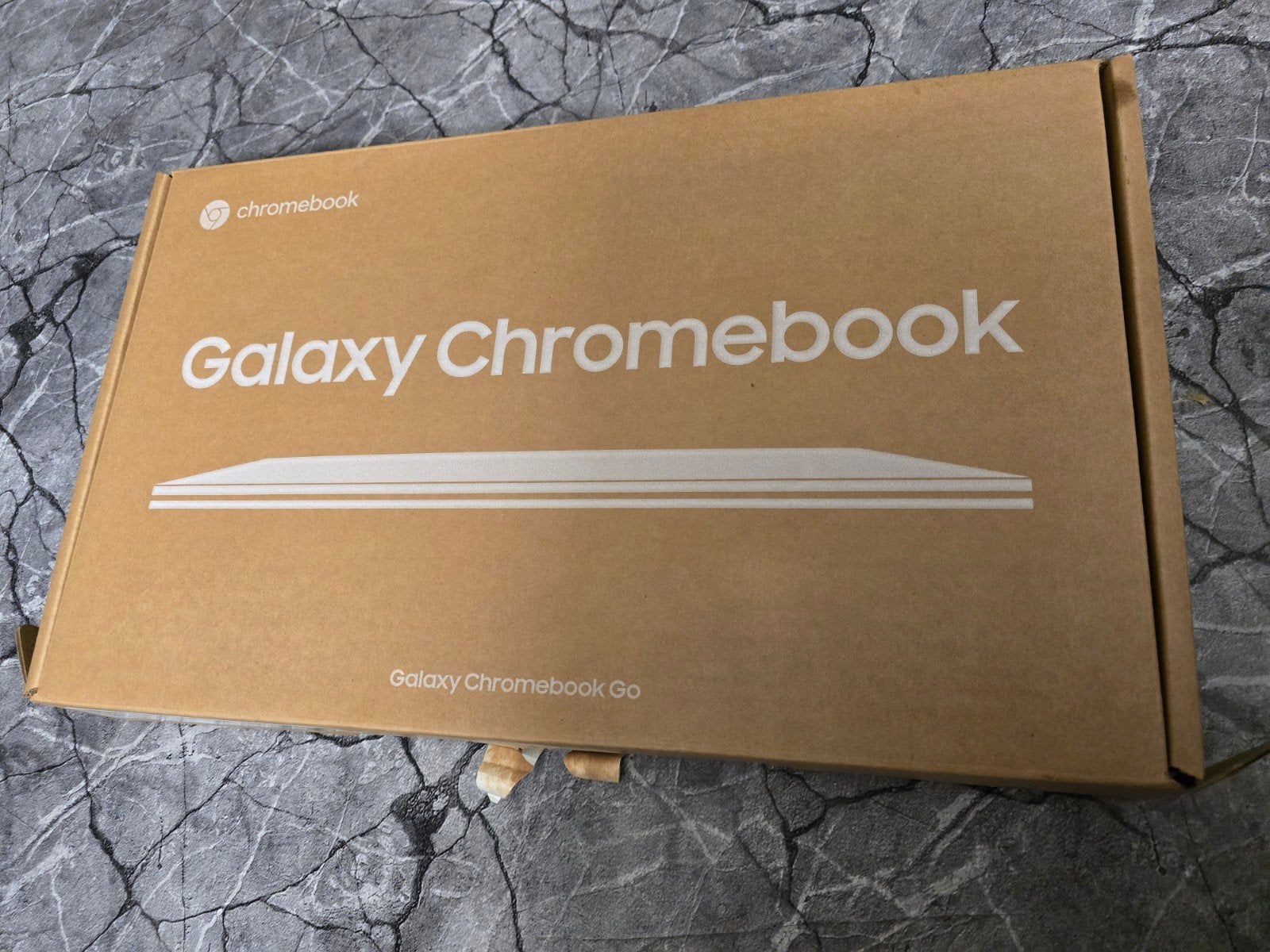 Samsung Galaxy Chromebook Go - Zo goed als nieuw, Ophalen, 14 inch, 4 GB of minder, Qwerty