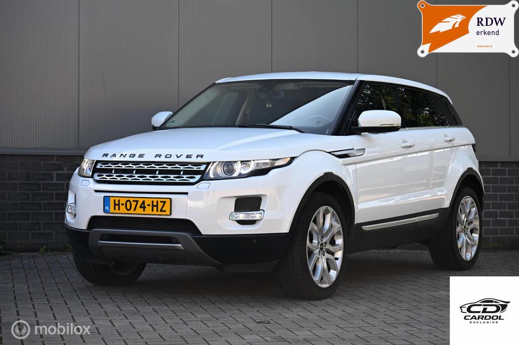 Land Rover Range Rover Evoque 2.0 Si4WD Prestige-Full Option, Auto's, Automaat, Euro 5, Zwart, Wit
