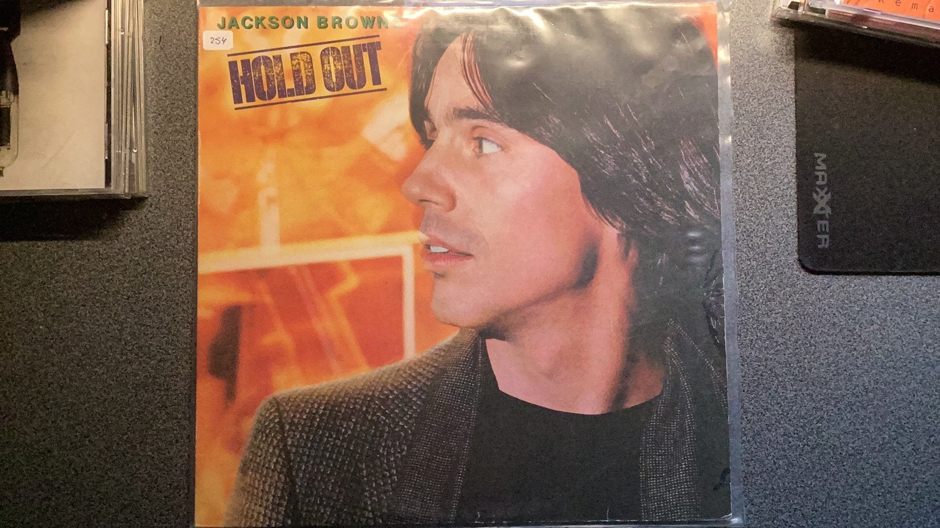 Jackson Browne - Hold Out LP (1980), Cd's en Dvd's, Vinyl | Pop, Ophalen of Verzenden, Zo goed als nieuw, 12 inch