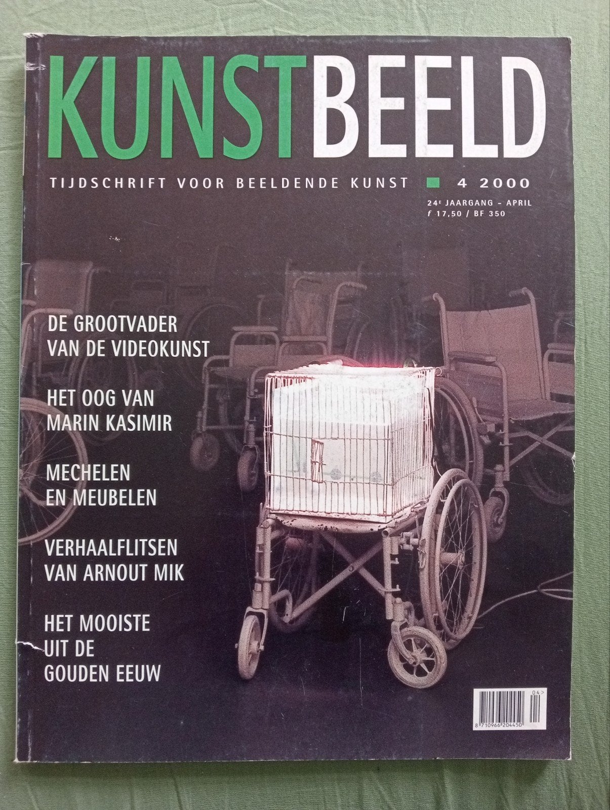 Kunstbeeld Tijdschrift voor Beeldende Kunst - April 2000, Ophalen of Verzenden, Gelezen, Overige typen