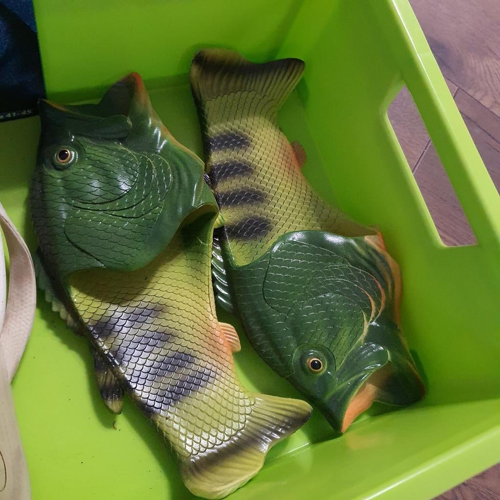 Vissen slippers 43 44 45, Ophalen, Kleding