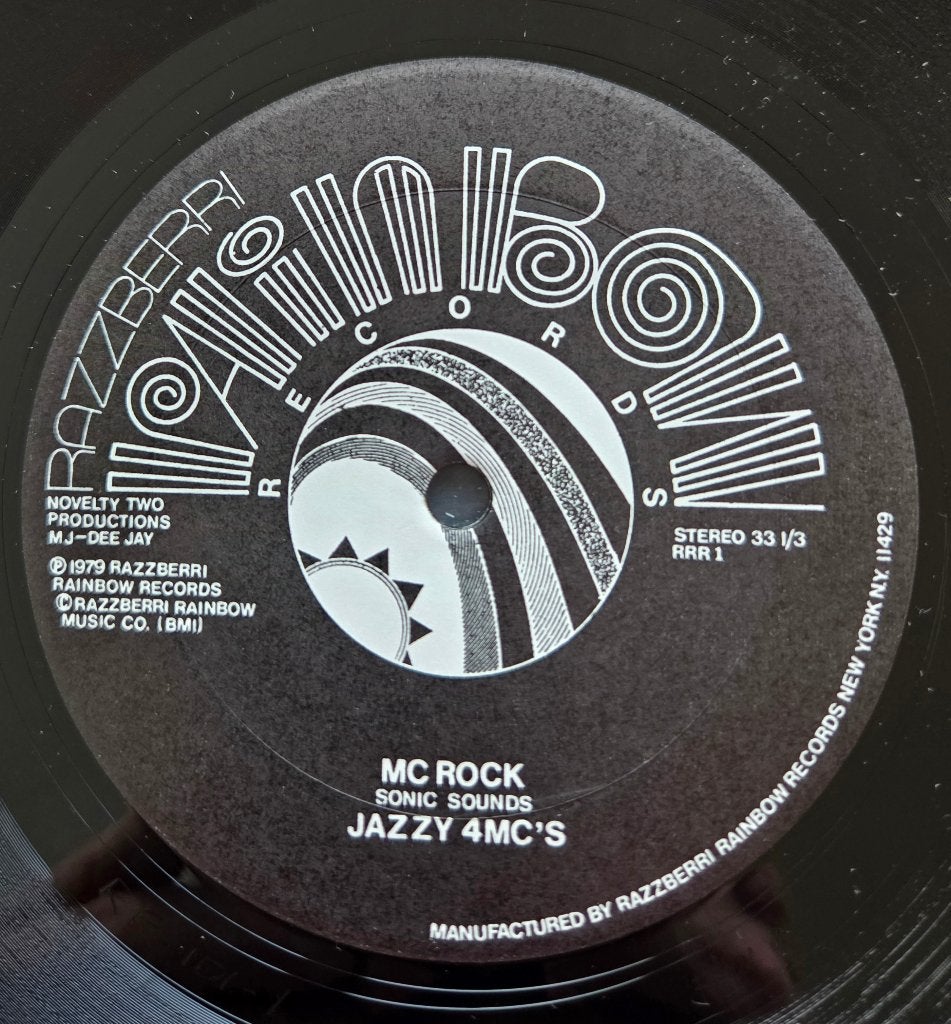 Jazzy 4 MC's – MC Rock Disco rap 12 inch, Verzenden, Gebruikt, 12 inch, Overige typen