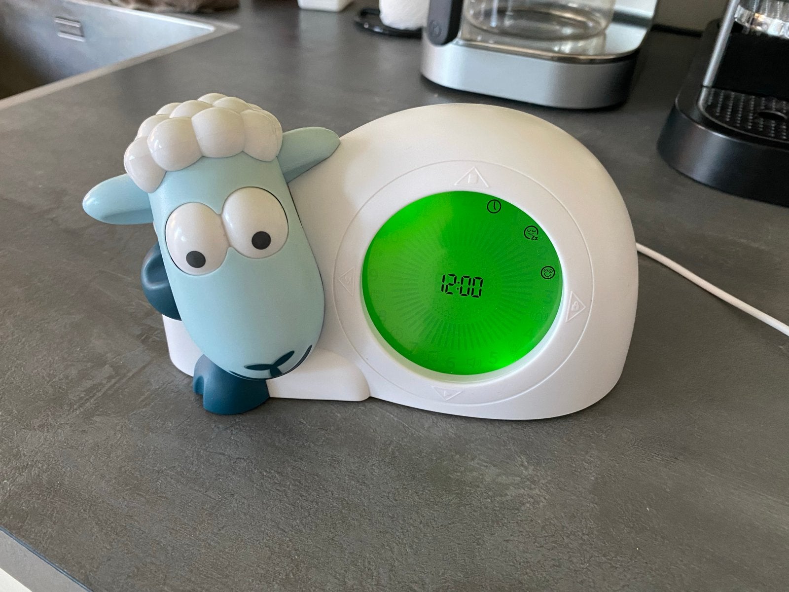 Zazu Schaap Wekker - Slaaptrainer voor Kinderen, Ophalen, Gebruikt, Wit, Digitaal