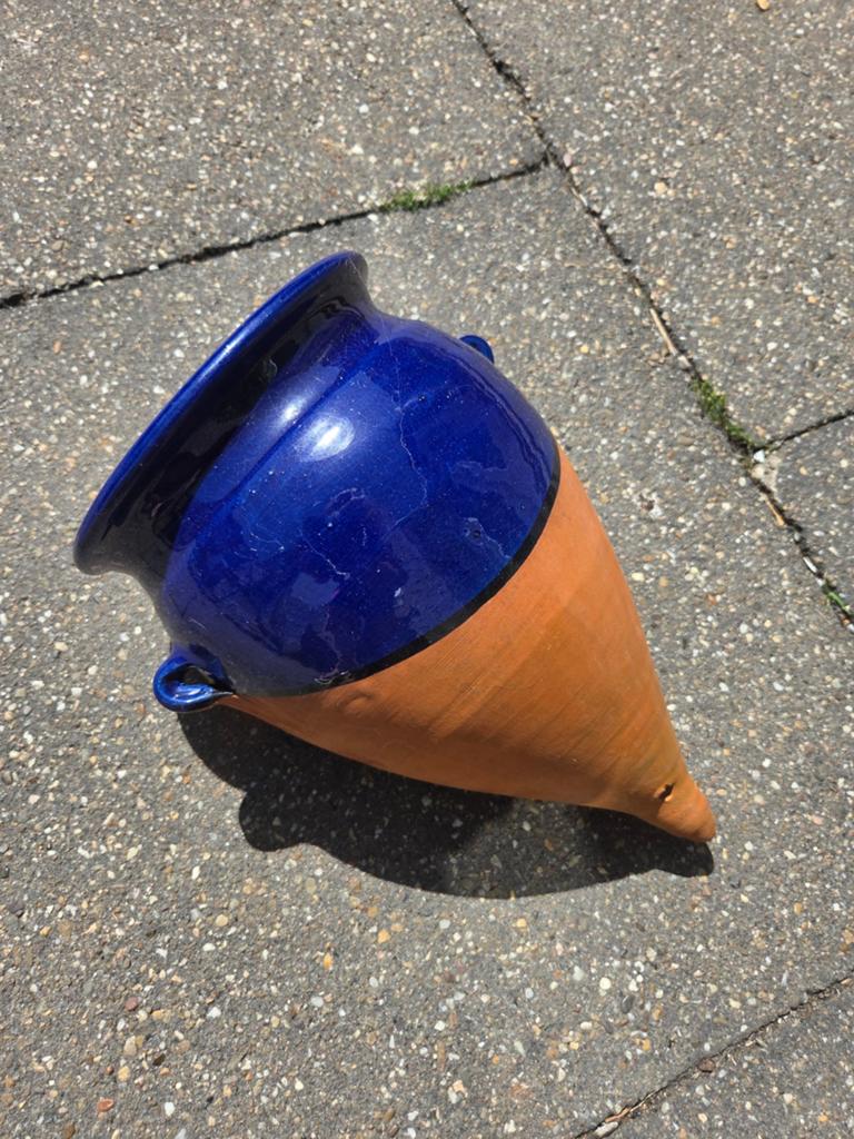 Stenen hangpot, Ophalen of Verzenden